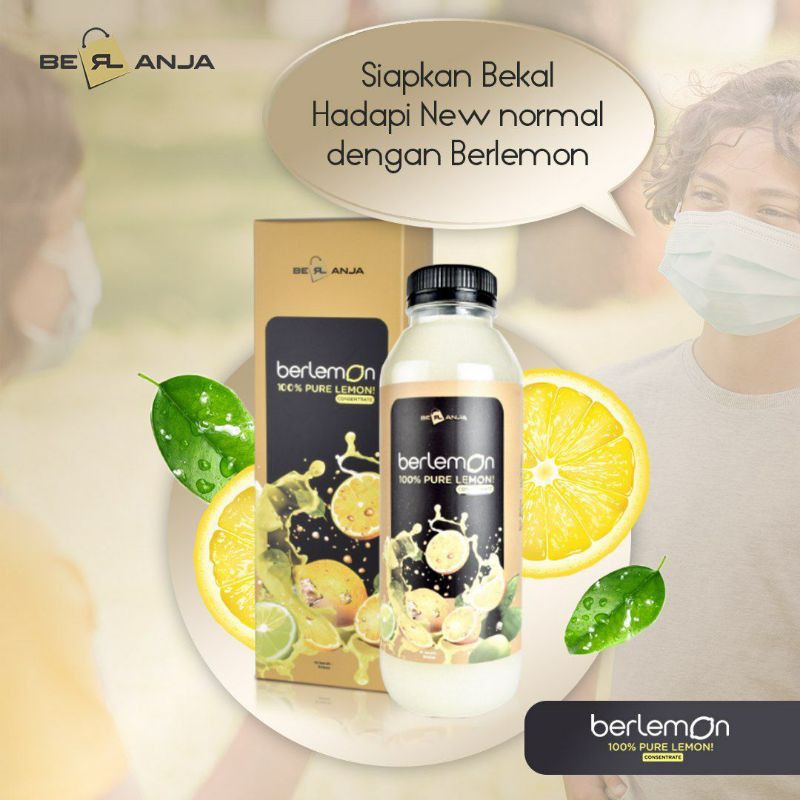 

Berlemon menyegarkan dan mencerahkan kulit