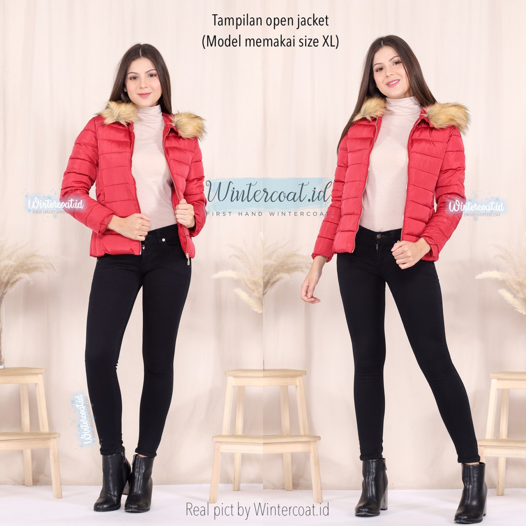 READY INDONESIA MARGO Winter Padded Coat women Jaket musim dingin wanita cewek import waterproof