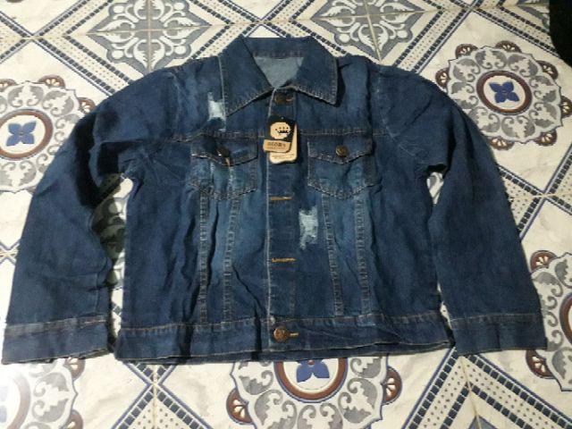 Prada Ripped Jacket / Jaket Jeans / Jaket Sobek