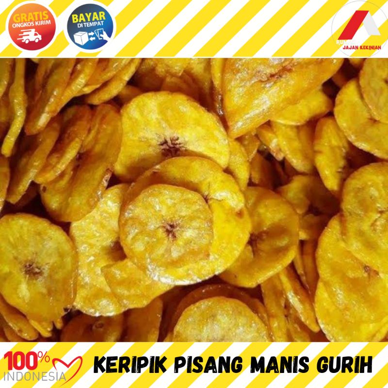 KERIPIK PISANG MANIS GURIH EMPUK