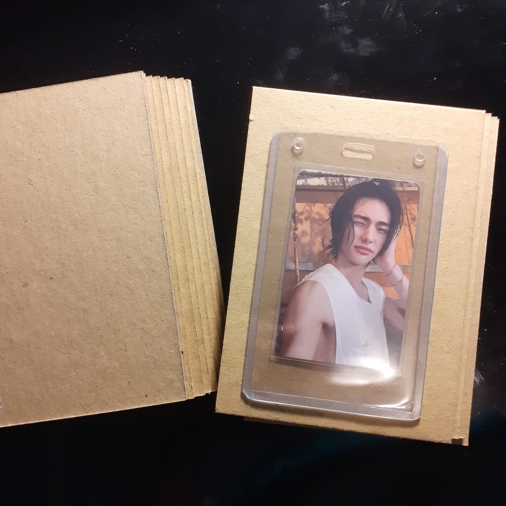 

[A6] Yellow Board / Karton Board Tebal Packing Photocard Postcard