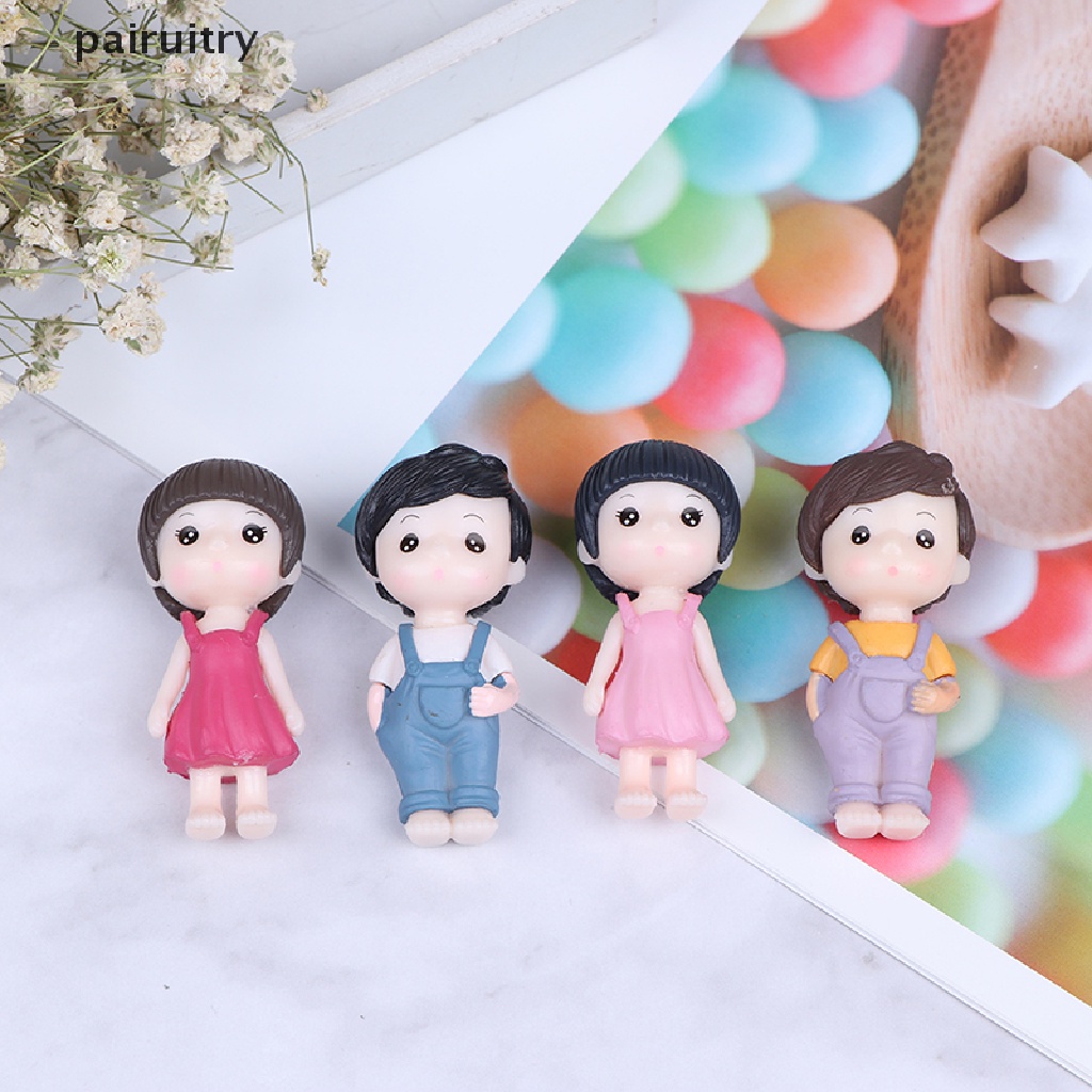 Prt 2Pcs Miniatur Tanaman Untuk Dekorasi Rumah Boneka PRT