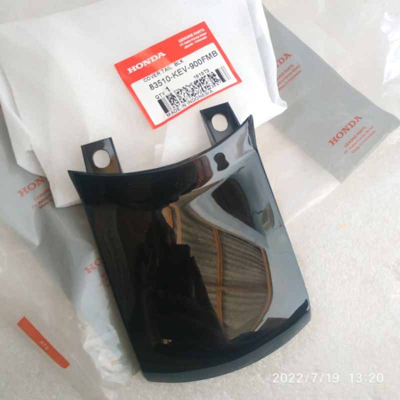SAMBUNGAN BODY BODI BELAKANG HONDA SUPRA 100 X XX V FIT LAMA SUPRA100 COVERTAIL COVER TAIL ORIGINAL 