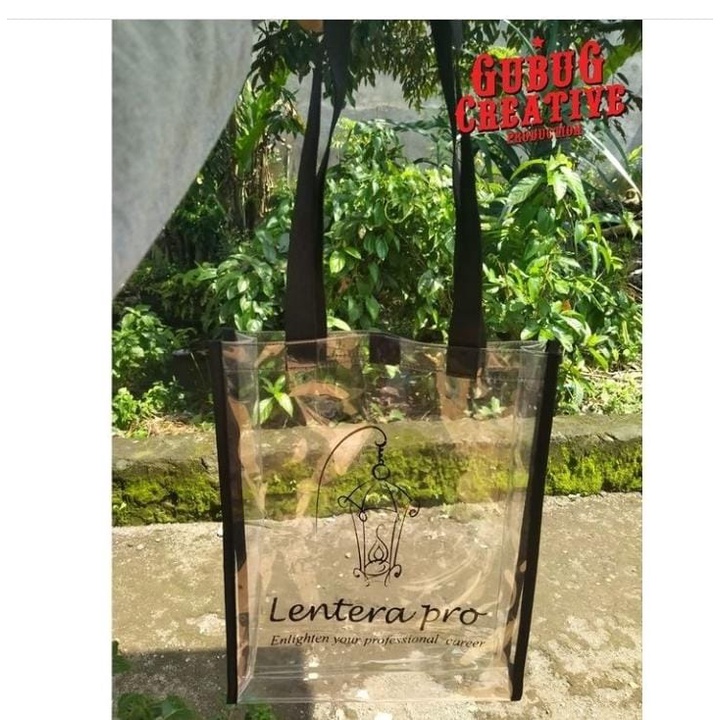 Totebag Mika,Clear Totebag,Totebag Transparan