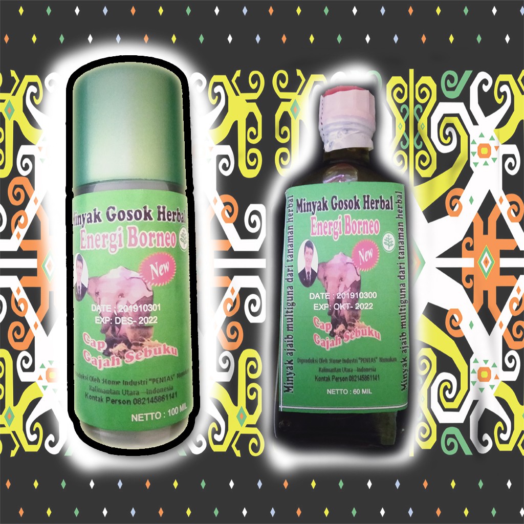 Minyak Gosok Energi Borneo