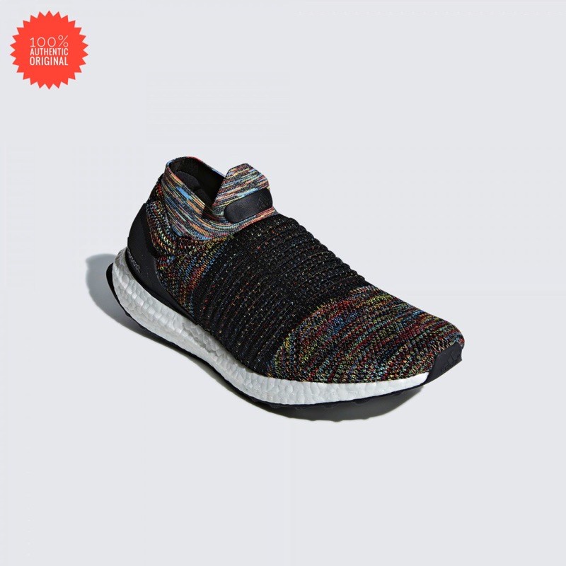 Adidas Ultraboost Laceless Black/Yellow