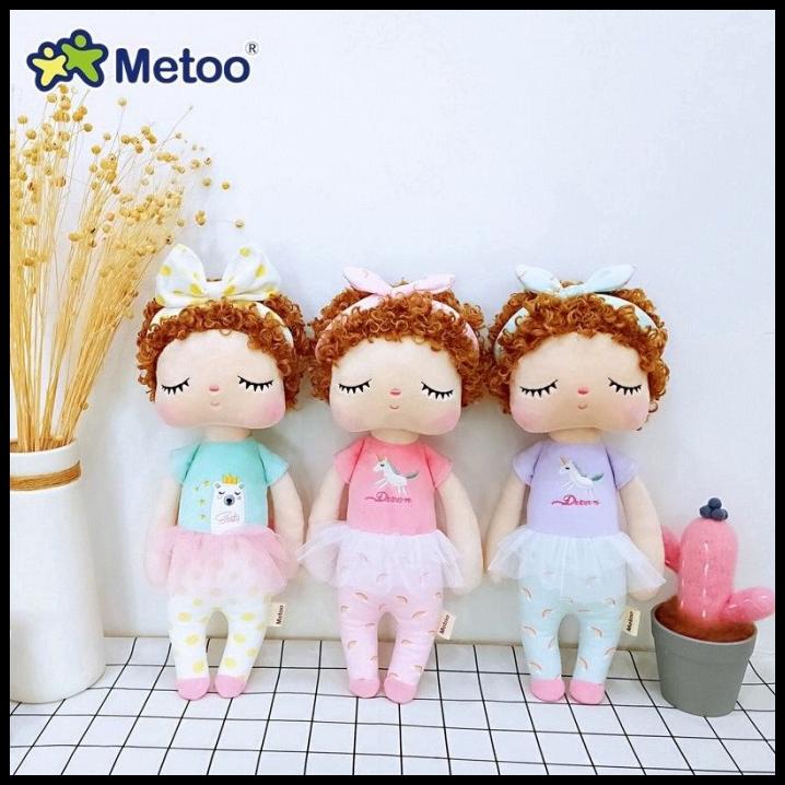 Boneka Metoo Kribo Tinggi 33Cm / Boneka Anak Lucu / Boneka Metoo