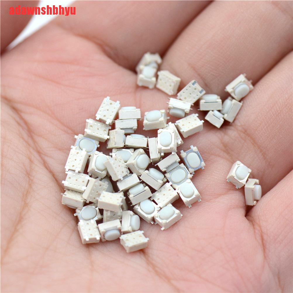 50pcs Tombol Tactile Push Button Ukuran 3x4 X 2.5mm