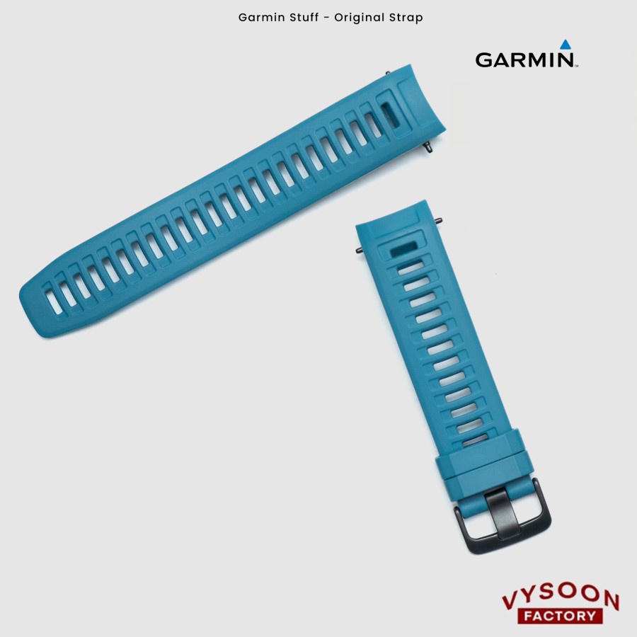 Strap Rubber Tali Karet Jam Smartwatch Garmin Instinct - Lakeside Blue