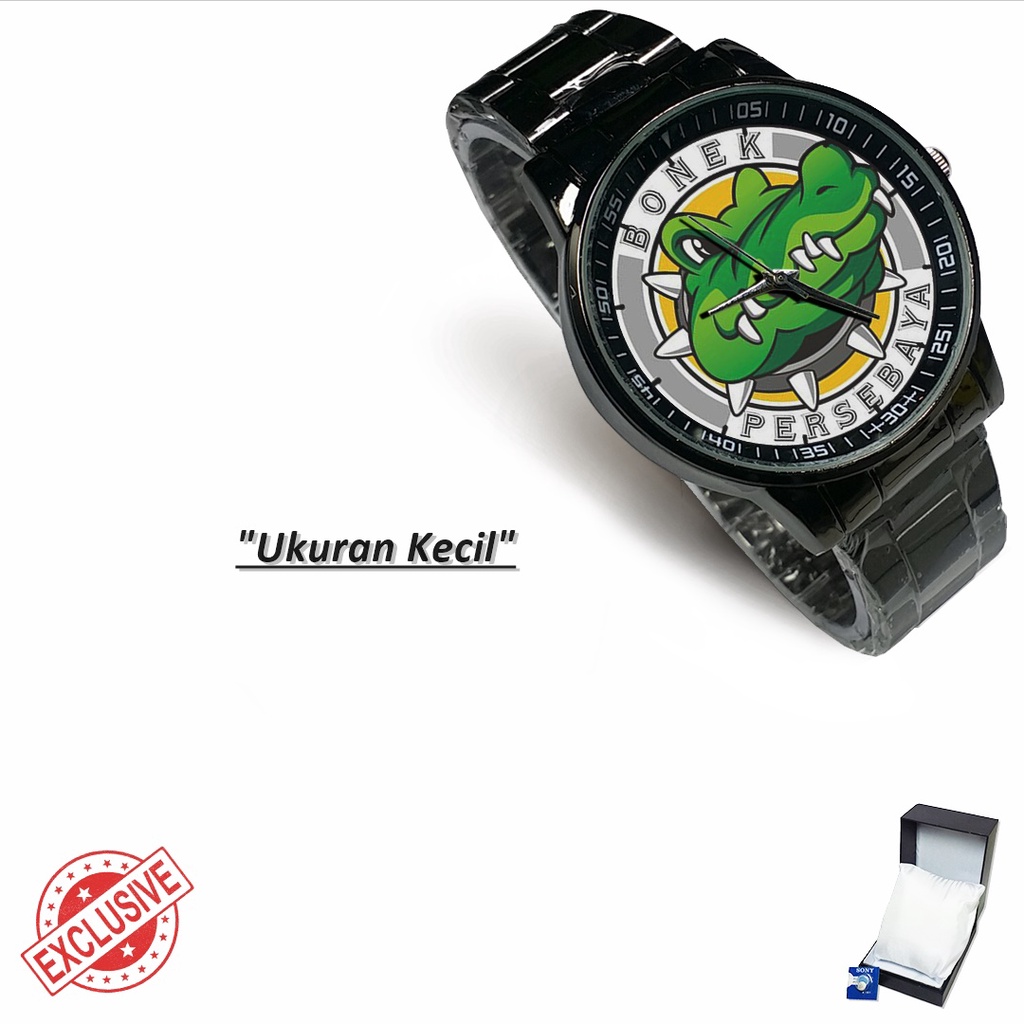 Jam Tangan Rantai Couple PERSEBAYA BONEK - 2 (Awesome)