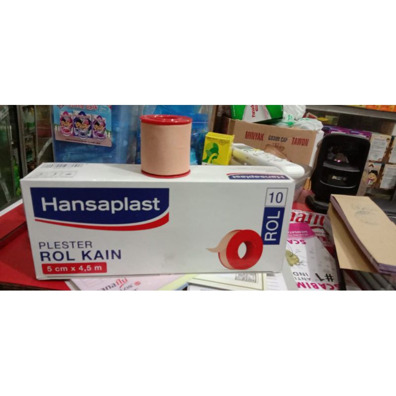 Hansaplast 5cm x 4,5cm /Hansaplast roll jumbo /Hansaplast termurah /Plester