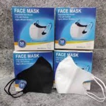 (COD) Masker duckbill 3ply isi 50pcs Disposable face mask - Earloop duckbill