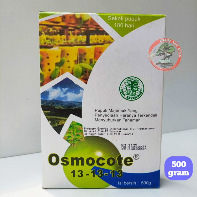 Pupuk Osmocote 13 13 13 TE 500 GRAM Kemasan Pabrik Dekastar Seimbang