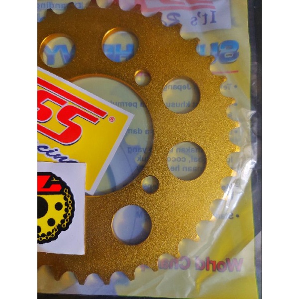 Gear set SSS RX King Jupiter Z Vega R Fiz R Force 1 ukuran 415-6