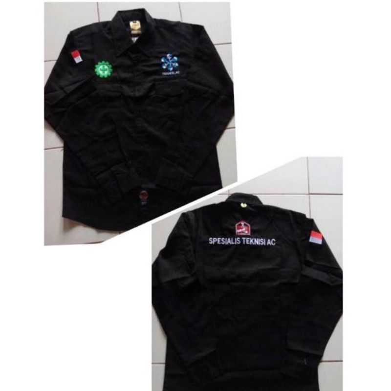 Kemeja teknisi ac baju teknisi AC seragam teknisi ac kemeja spesialis teknisi ac baju spesialis tekn
