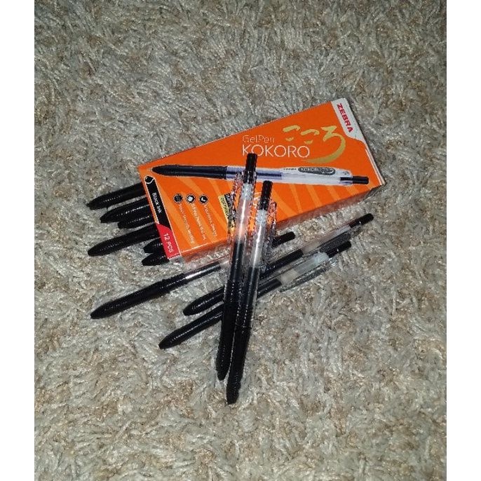 

GEL PEN ZEBRA KOKORO 0.5 PER PCS