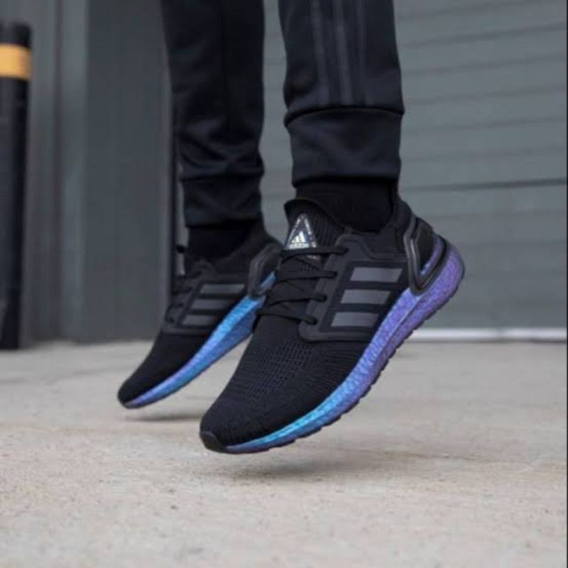 ADIDAS ULTRABOOST 20 SPACE ISS BLACK VIOLET