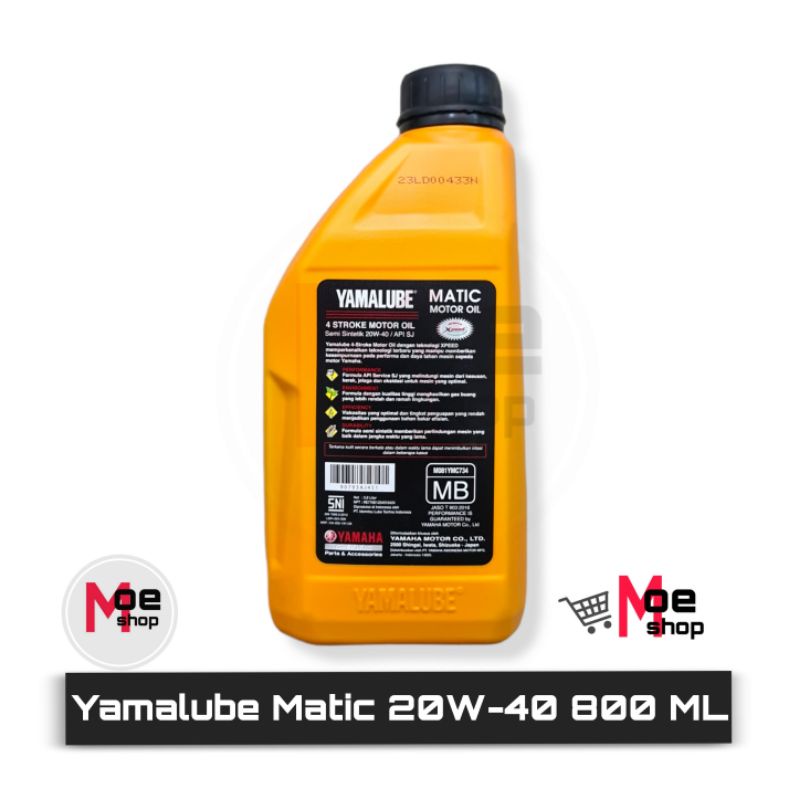 Oli YAMAHA Yamalube Matic 20W-40 800ML