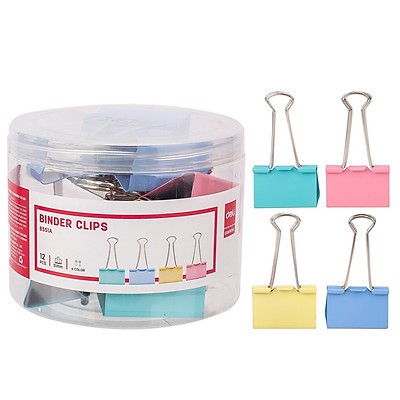 

BINDER KLIP KERTAS WARNA 260 BESAR DELI E8551 A BINDER CLIP COLOUR