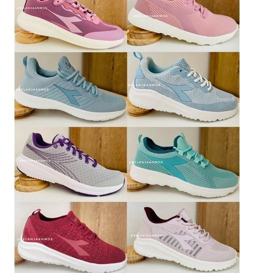 Sepatu Diadora Wanita Pink Blue Grey Original "SYC.25Au22ᵞ"