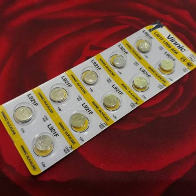 BATERAI VINNIC L921F PERSAMAAN 921/920/LR69/ AG6 ORIGINAL BATERAI JAM VINNIC