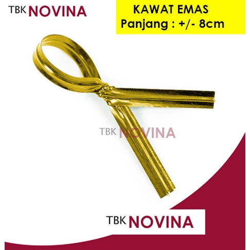 KAWAT EMAS SOUVENIR / TWIST TIE