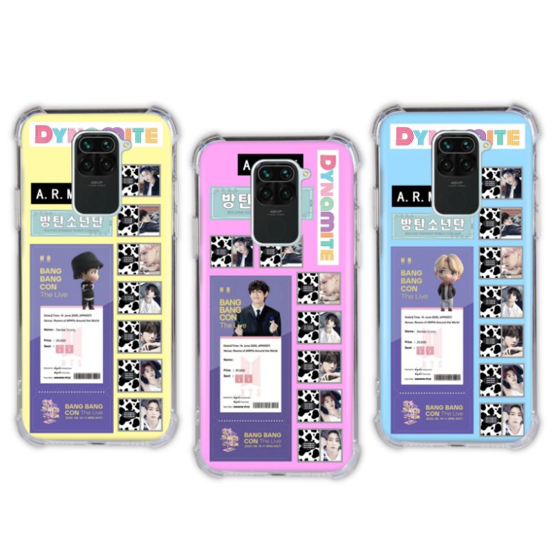 Casing Xiaomi Redmi Note 9/ Redmi note 9 Pro/ Redmi 9A/ Redmi Note 8 Soft Case BTS