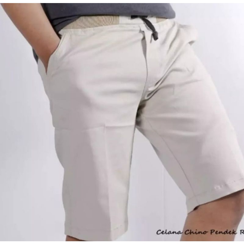 CELANA CHINOS POLOS PENDEK PERIA DEWASA