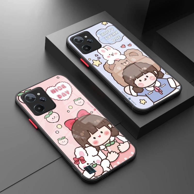Case Kilau Glossy For Realme C31 [SK 36] | case aesthetic | Case Realme C31 | Casing Hp Realme C31 |