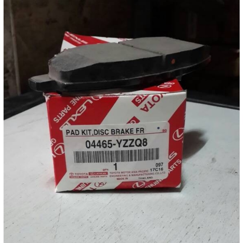 BRAKE PAD ORIGINAL - KAMPAS REM DEPAN INNOVA (2005-2015)