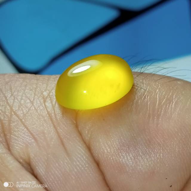 Natural anggur kuning golkar kristal giwang luber