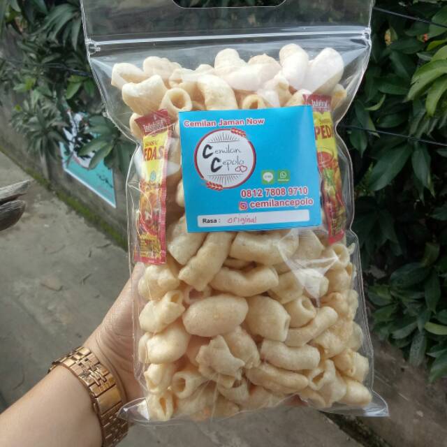

Cemilan makaroni original