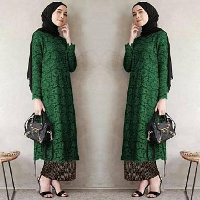 Set kebaya fitriani rok merak 6warna