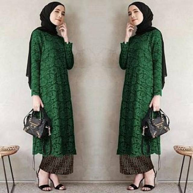 Set kebaya fitriani rok merak 6warna