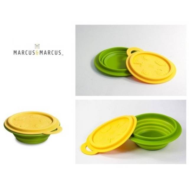 Marcus &amp; marcus - M&amp;M silicone collapsible baby bowl