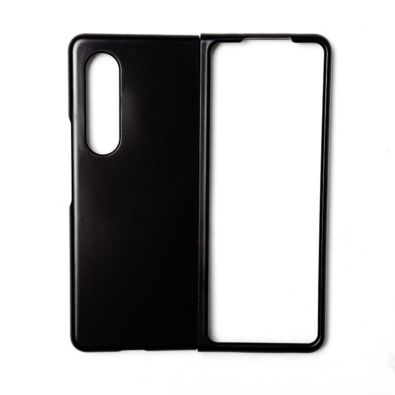 Hard PC Material Matte Case For Samsung Galaxy Z Fold3 Transparent Folding Protective Cover