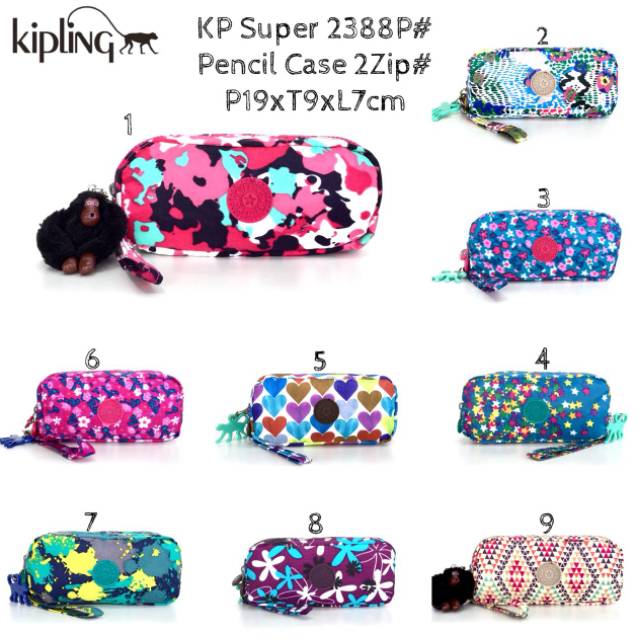 

Kipling Super Pencil Case 2 Zip