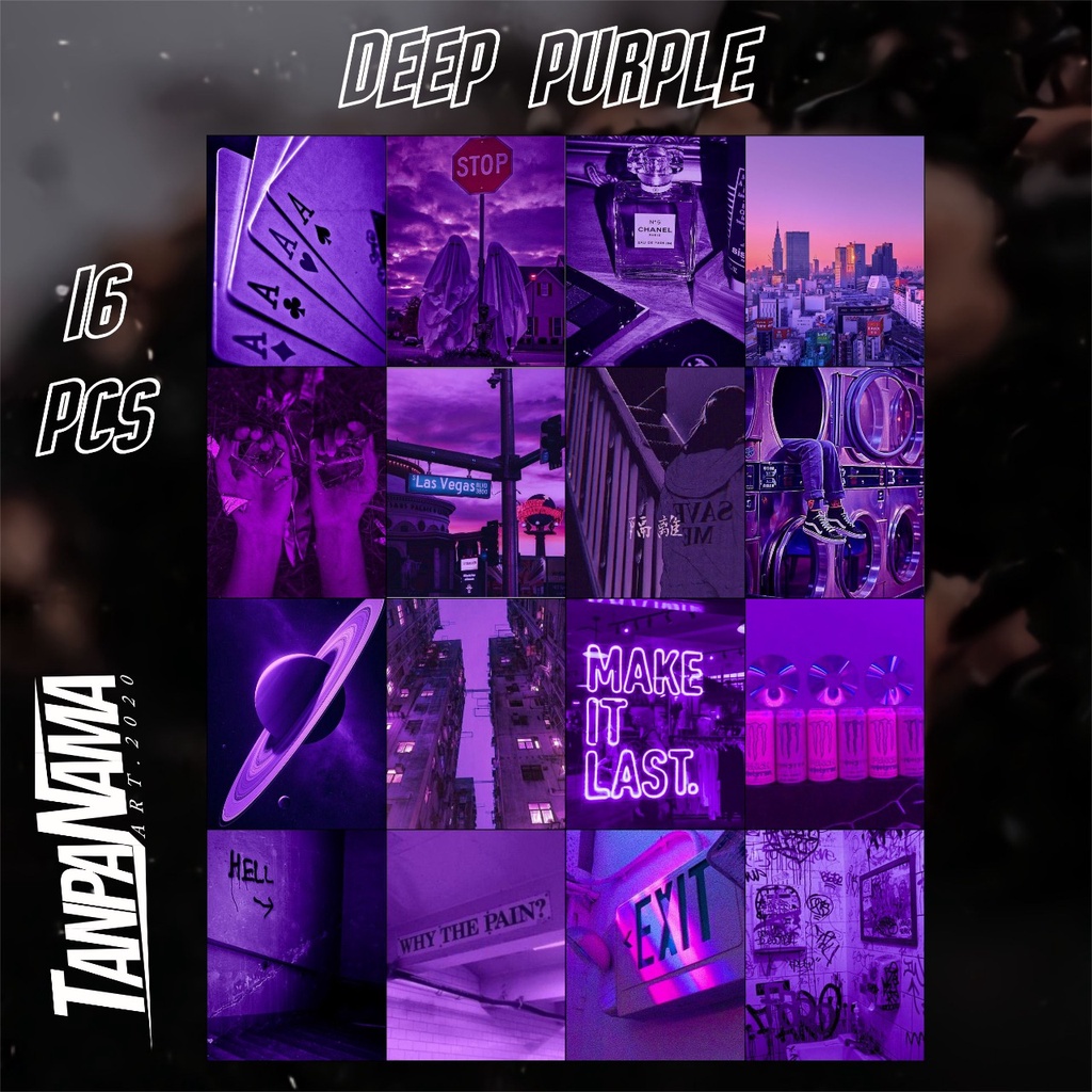 (isi 16) Poster Aesthetic | Poster Dinding | Poster Metal | Poster Retro | Poster Band Rock | Poster