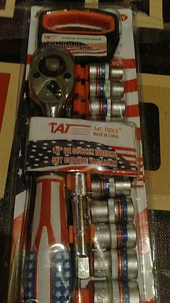 Kunci Sok Set 12 Pcs / Kunci Shok Tat Tools Inch