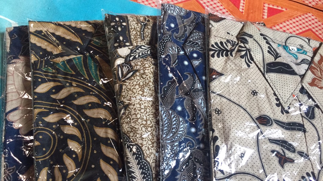 Kemeja Batik Pria Lengan Pendek Size M L Xl Xxl Katun Batik Halus Seragam Kantor Seragam Batik