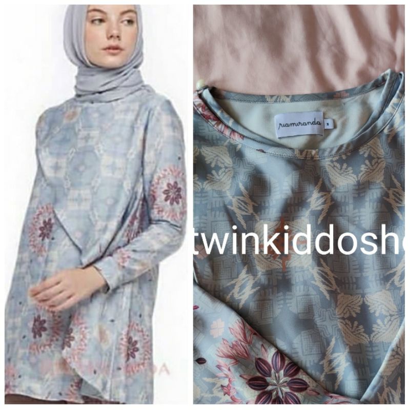 PL Serundai Top Blue Riamiranda