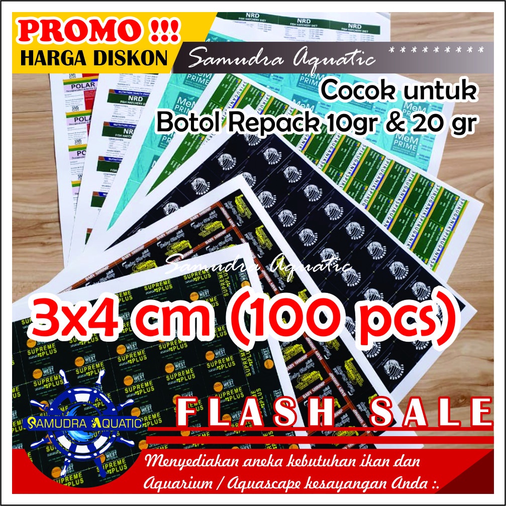 Stiker Kemasan Repack FENGLI | Stiker Fengli