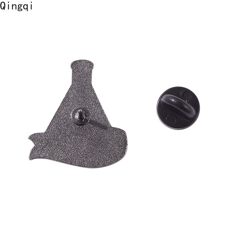 Bros Pin Enamel Bentuk Lab Kimia Element Struktur Molekul Untuk Aksesoris Pakaian