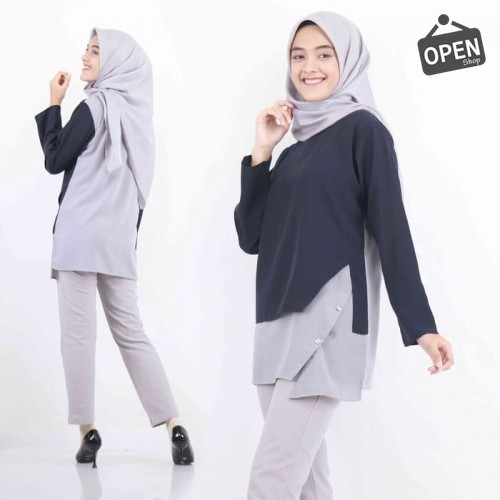 BAJU ATASAN WANITA MUSLIM RAFELIA BLOUSE