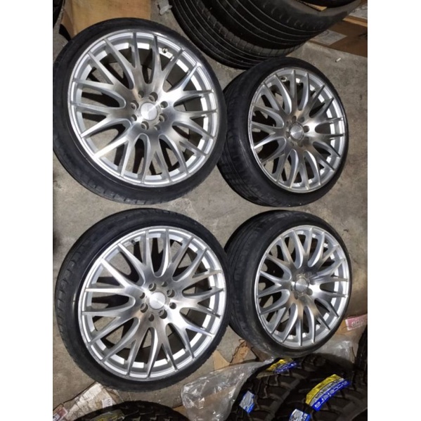 VELG SECOND MOBIL TIPE HSR NIFTY RING 18 LEBAR 8 HOLE 4x100 4x114 BISA UNTUK VIOS AVANZA LIVINA XENI