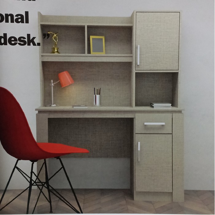 Meja Belajar anak laki perempuan dari tk sampai kuliah lemari rak buku BANDUNG