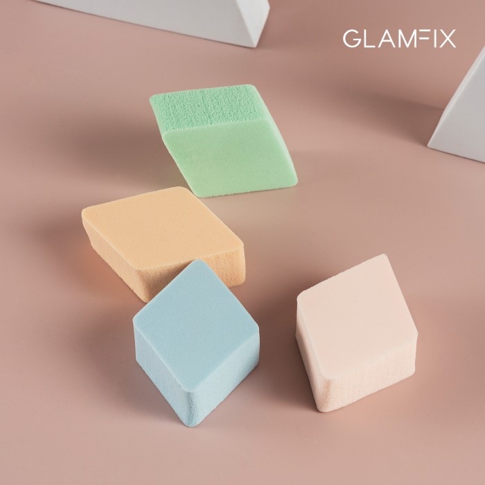 Glam Fix Magic Puffing Sponge Isi 4pcs ORIGINAL