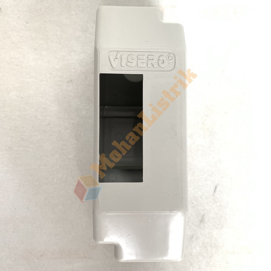 Kotak Box MCB Listrik Visero Circuit Breaker Isi 1 Single Tunggal