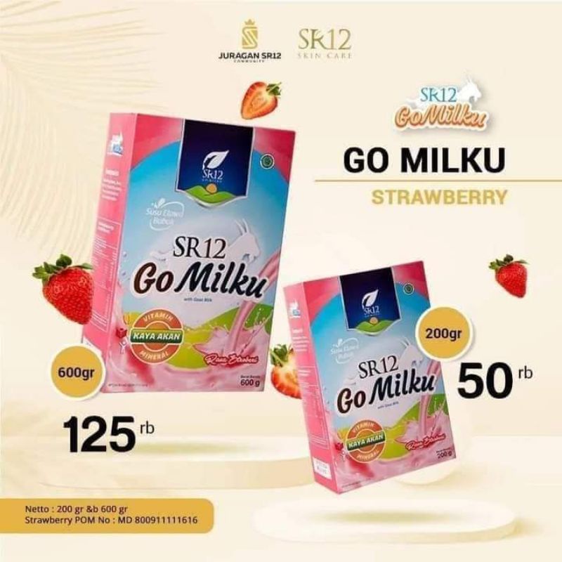 

GOMILKU SR12 SUSU KAMBING ETAWA RASA STRAWBERRY