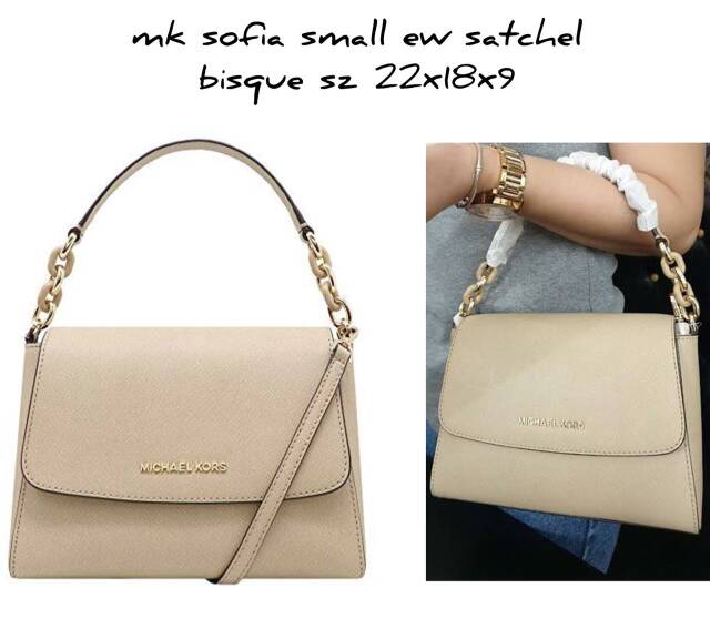 michael kors sofia small ew satchel